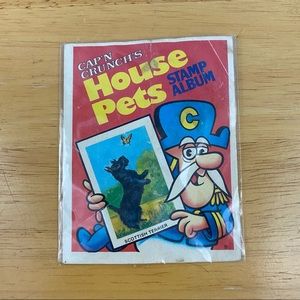 1982 Quaker Cap'n Crunch House Pets Stamp Album